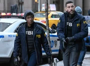 Special Agent Tiffany Wallace (Katherine Renee Turner, l.); Special Agent Omar Adom 'OA' Zidan (Zeeko Zaki, r.)