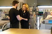 Pictured: (l-r) Dr. Connor Rhodes (Colin Donnell), Dr. Ava Bekker (Norma Kuhling)