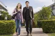Die letzten gemeinsamen Stunden haben geschlagen: Lucy (Kerry Bishe, l.) und J.D. (Zach Braff, r.) ...