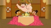 PHINEAS AND FERB - "That Sinking Feeling" Đ Baljeet wants to impress his childhood friend from India, so he enlists Phineas and Ferb to help woo her. However, none of their over-the-top romantic gestures impress her, as she likes Baljeet for who he really is. Meanwhile, Perry must stop the sleep deprived Dr. Doofenshmirtz from moving the Danville Lighthouse to the other side of town so that he isn't bothered by all the ships.