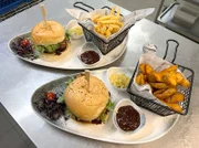 Burger-Menü.
