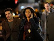 Mr. Castillo (Victor Cruz) und Carter (Taraji P. Henson).