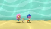v.li.: Molly, Bubble Puppy, Gil