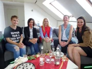 V.l.: Lucina, Silke, Michelle, Kiko und Tanja