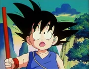 Der kleine Son-Goku und das Mädchen Bulma begeben sich auf eine abenteuerliche Reise, um die Dragonballs zu finden.