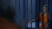Gwen Graham ends up behind bars after the vengeful Cathy rats her out.