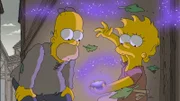 Homer (l.); Lisa (r.)