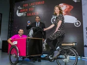 Martin Puntigam, Prof. Dr. Ronald Mallett (Physik), Dr. Ruth Grützbauch (Astronomin).