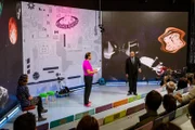 Dr. Ruth Grützbauch (Astronomin), Martin Puntigam, Prof. Dr. Ronald Mallett (Physik).