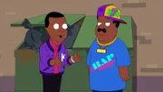L-R: Kenny West, Cleveland Brown