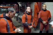 Pariser Brigade der Taucherfeuerwehr vor einer Übung