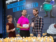 Dr. Elisabeth Oberzaucher, Martin Puntigam, Martin Moder (Molekularbiologie).