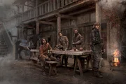 D&iacute;Artagnan (LUKE PASQUALINO), Aramis (SANTIAGO CABRERA), Porthos (HOWARD CHARLES) and Athos (TOM BURKE)