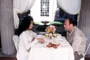L-R: Isabella (Maria Grazia Cucinotta) and Tony Soprano (James Gandolfini)