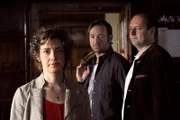 Maria stürzt in ein erneutes Gefühlschaos. Von links: Maria Kirchleitner (Daniela März), Gregor Brunner (Holger M. Wilhelm) und Hubert Kirchleitner (Bernhard Ulrich).