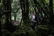 Coleford, UK - Albert Lin in einem Wald in Coleford, UK. (National Geographic/Hugh Campbell)