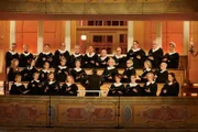 Der Kammerchor der Frauenkirche unter der Leitung von Matthias Grünert