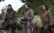 Porthos, Aramis, D'Artagnan