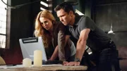 Sonya (Alona Tal) und Michael Westen (Jeffrey Donovan)  Die Verwendung des sendungsbezogenen Materials ist nur mit dem Hinweis und Verlinkung auf RTL+ gestattet.
