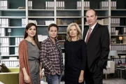 (v.l.n.r.) Yasmin Meckel (Sophie Dal); Gudrun Wohlers (Katrin Pollitt); Isa von Brede (Sabine Postel); Markus Gellert (Herbert Knaup)