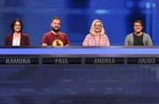 Die Kandidaten (v.l.n.r.): Ramona Rothe, Paul Westphal, Andrea Ackermann und Julius März.