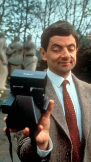 Mr. Bean (Rowan Atkinson) geht heute zum Friseur.