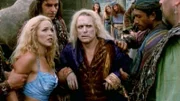 Iolaus II versucht mit allen Mitteln die Hochzeit seiner geliebten Nautica mit dem Piraten Lysaka zu verhindern. Dabei wird er von Lysakas Männern gefangen genommen.