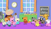 In der Spielgruppe bittet Madame Gazelle die Kinder, ihre Lieblings-Kinderlieder vorzutragen.