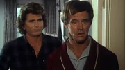 Einmal werdet ihr noch wach... Jonathan (Michael Landon, l.) hilft Eddy (Geoffrey Lewis) wieder auf den rechten Weg zu kommen