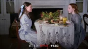 Ann Shirley-Cuthbert (Amybeth McNulty) (r.) und Diana (Dalila Bela)  Verwendung nur mit Logos und in Verbindung mit der Programmkommunikation. Jede andere Nutzung ist streng untersagt.