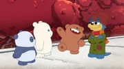 v.li.: Baby Panda, Baby Ice Bear, Baby Grizz, Squatter Otter
