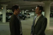 Jean Rousseau (Tim Rozon, l.); Chase Cornet (Shawn Doyle, r.)
