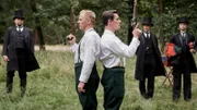 Wer bekommt Ottilie? Alexander (Johannes Zirner, li.) und Philipp (Hannes Wegener) duellieren sich.