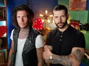 (4. Staffel) - Nehmen sich mit ihrer Expertise und Kreativität grauenvoller Tattoo-Unfälle an: Sketch (l.) und Jay (r.) ...