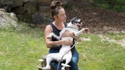Mariah holding Moo Cow during her in-show feature
