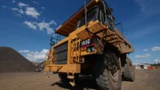 NORTH POLE, ALASKA - The Caterpillar 769D that Austin Gillette has to fix.