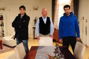 (v.l.n.r.) Moritz (Daniel Fünffrock);  Werner (Dirk Galuba); Konstantin (Moritz Tittel)
