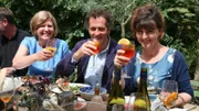 V.l.: Jill, Monty Don, Jennifer