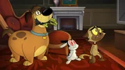 v.li.: Harold, Bunnicula, Chester