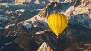 Heißluftballon.