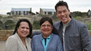 David Bromstad and the winners who are searching for a new home, as seen on My Lottery Dream Home.