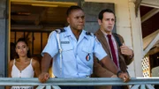 DS Cassell (Joséphine Jobert, l.), Sergeant Hooper (Tobi Bakare, M.) und DI Parker (Ralf Little, r.) werden mit einem Mordfall konfrontiert, bei dem der Mörder scheinbar sofort feststeht. Doch die Beamten glauben, es steckt mehr dahinter.