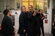 v.l.n.r.: Franck Dubosc (Franck Dubosc), Tony Parker (Tony Parker) und Gabriel Sarda (Grégory Montel)