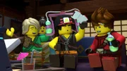 Die Ninjas sind faul und selbstgefällig geworden. Sie spielen Videospiele, schlafen aus und feiern eine Party nach der anderen. Meister Wu will das ändern. Kann er ihnen die Augen öffnen?
