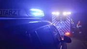 Herz-Kreislauf Notfall am Rande der Autobahn: Jede Minute zählt.