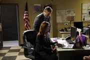 Investigators pore over the evidence.