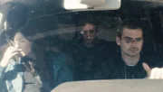 Evelin (Emily Kusche), Herm (Adrian Grünewald, M.) und Devid (Aaron Hilmer, r.) erkunden die Insel.
