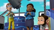 v.li.: Cap'n Turbot, Mayor Goodway, Captain Gordy