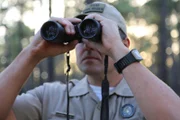 Game Warden Morgan Inman hero shot.