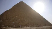 Die Chephren-Pyramide ist die zweithöchste Pyramide von Gizeh.
